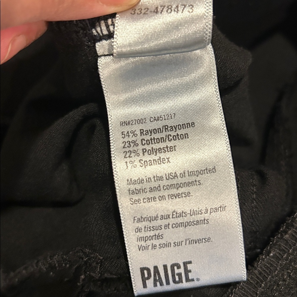 PAIGE Maternity Pants Skyline Ankle Peg - Picture 10 of 14